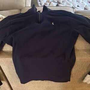 Polo Ralph Lauren Dark Blue Zip-Up Sweater